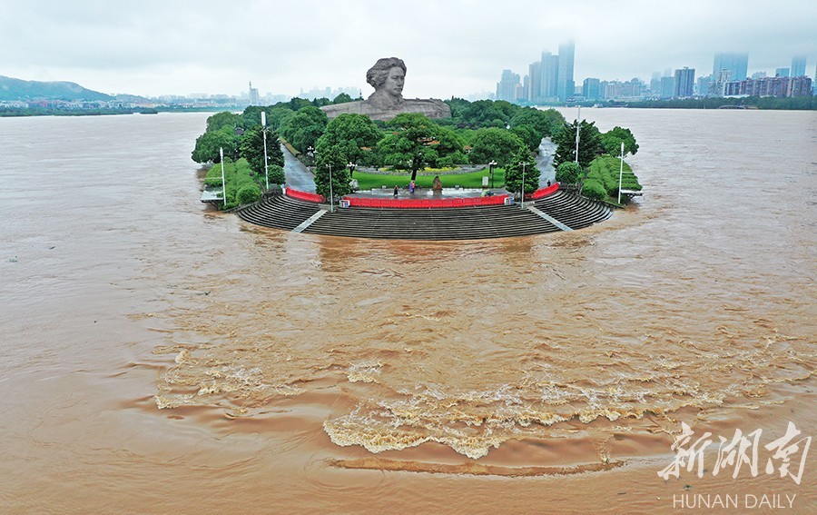 长沙湘江水位最新动态，变化及影响概述